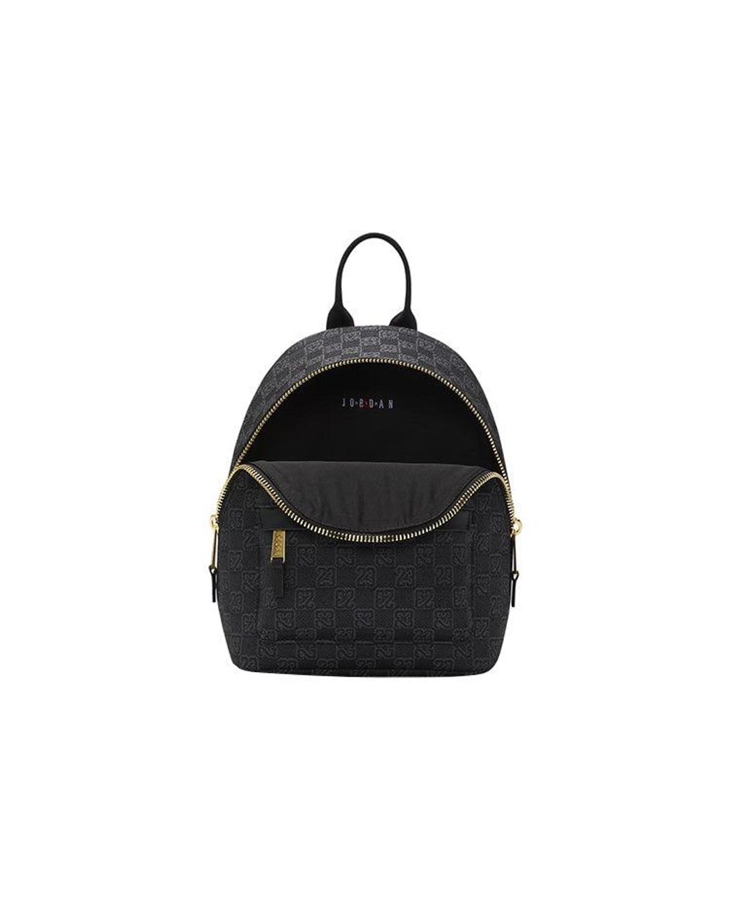 Nike Black Air Jordan Monogram Mini Backpack