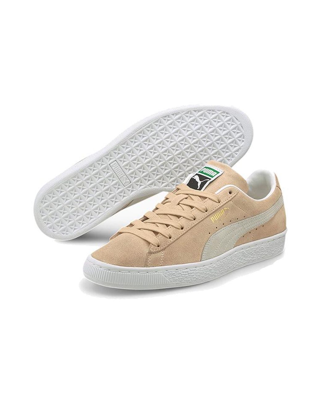 PUMA Suede Classic 21 'Shifting Sand' in White for Men Lyst UK