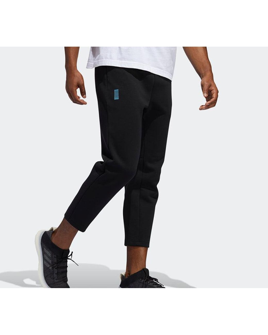 Adidas Black Wuji Pants Sports Long Pants for men