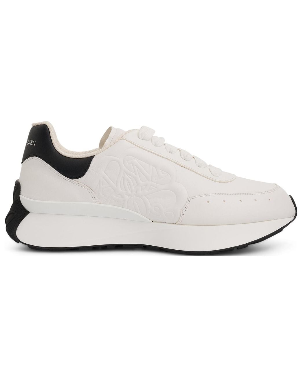 McQueen White Sprint Runner for men