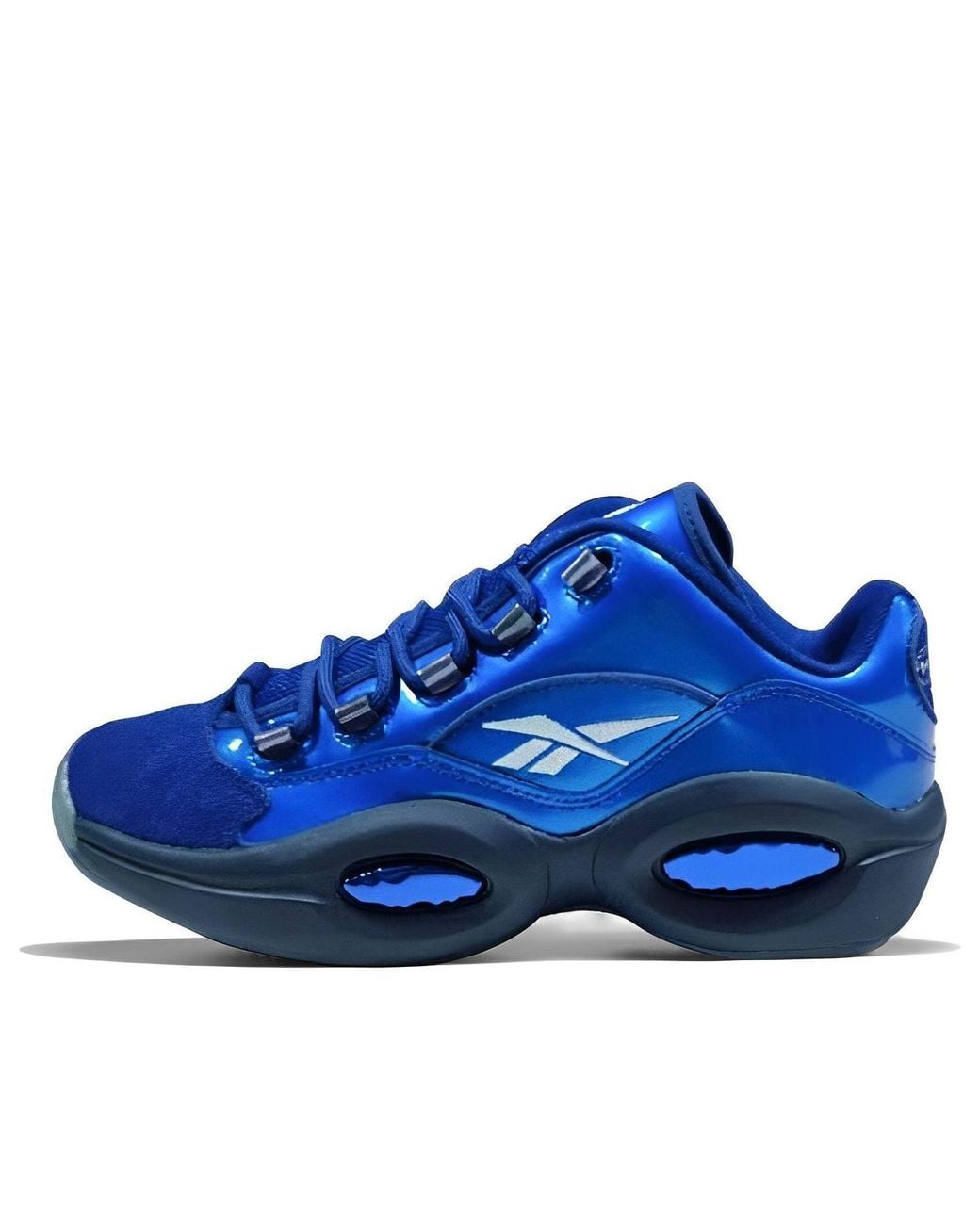 Reebok Blue Question Low X Panini Rookie Signature Prizm' for men