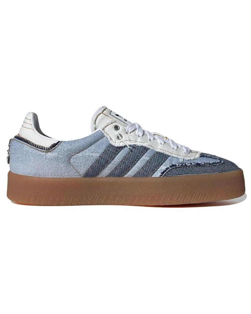 Adidas Blue (Wmns) X Atmos Sambae 'Stacked Denim'