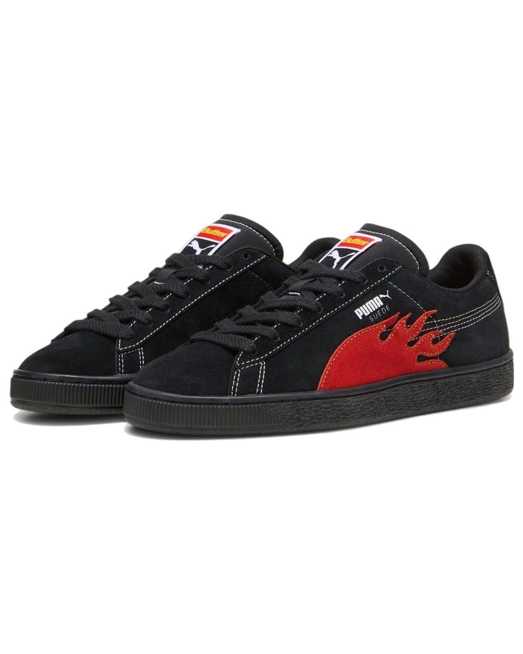 PUMA Red X Butter Goods Suede Classic Shoes for men
