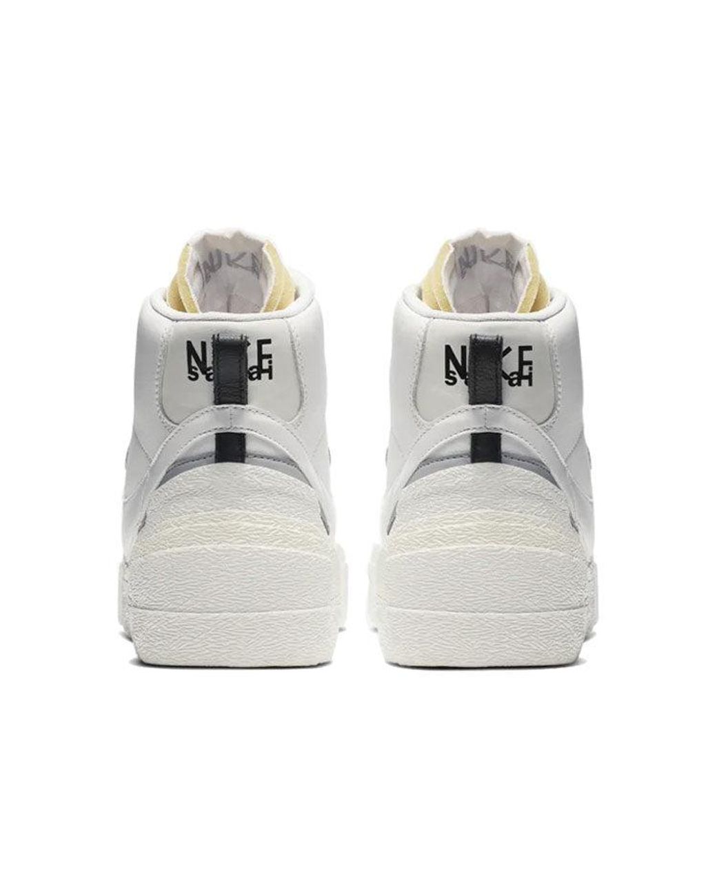 Nike White X Sacai Blazer Mid for men