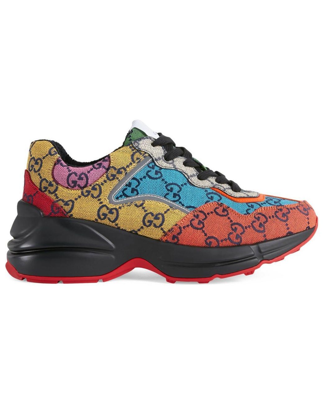 Gucci Blue (Wmns) Rhyton Monogram'