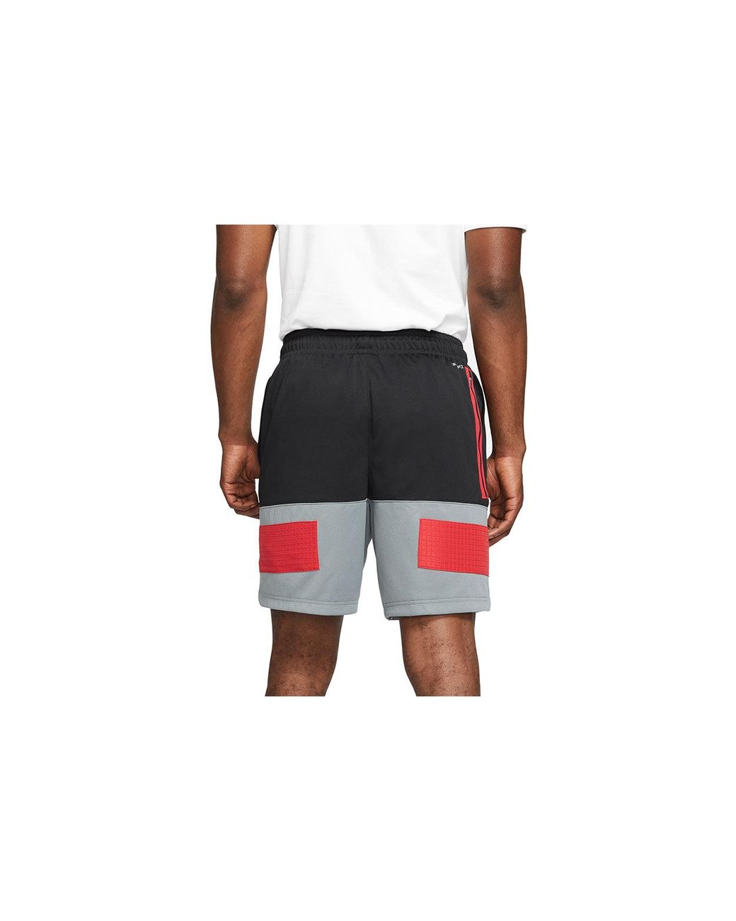 Nike Black Basketball Sports Contrasting Colors Quick Dry Breathable Shorts for men