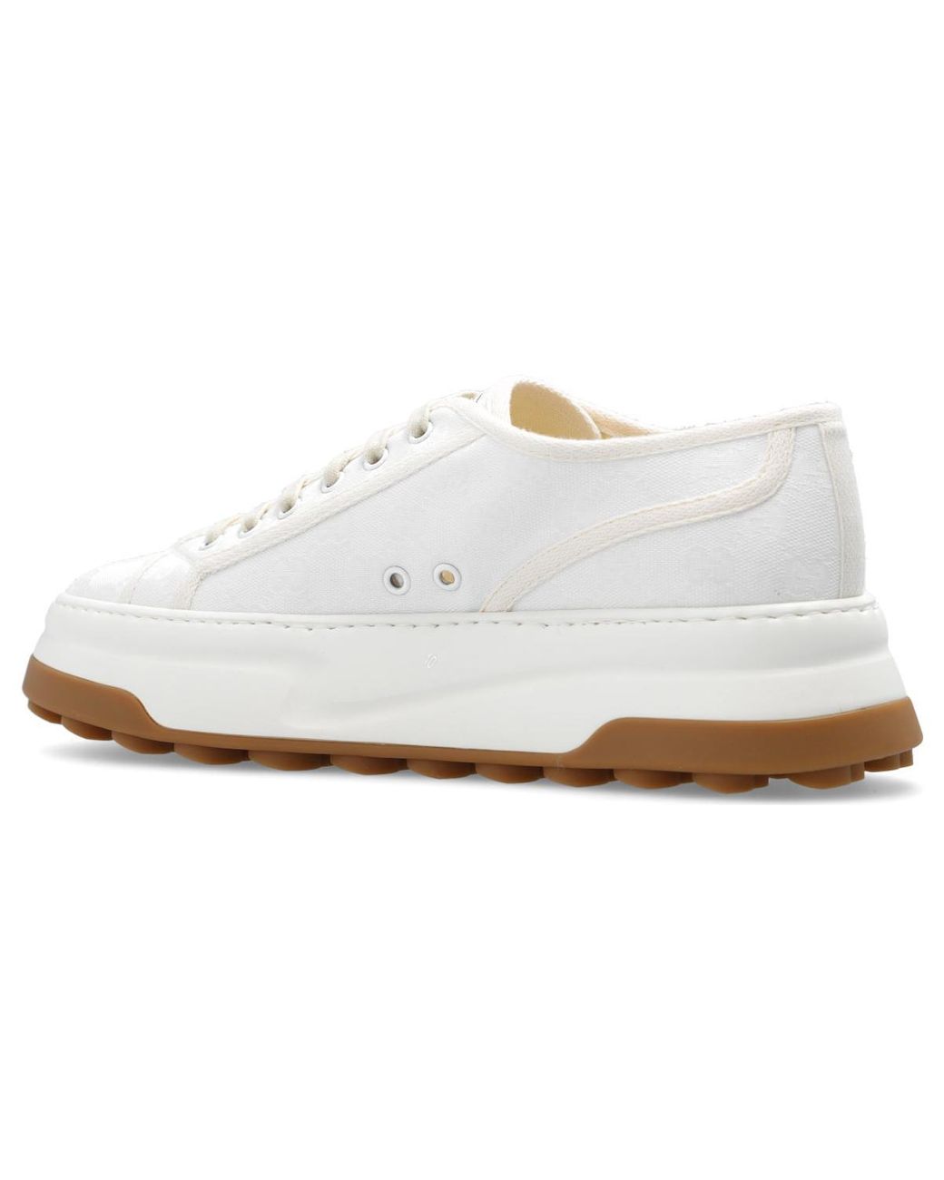 Gucci White Gg Sneakers for men