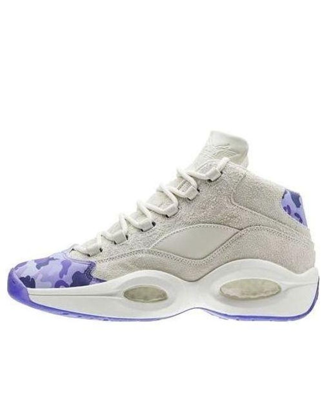 Reebok White Cam'Ron X Question Mid for men