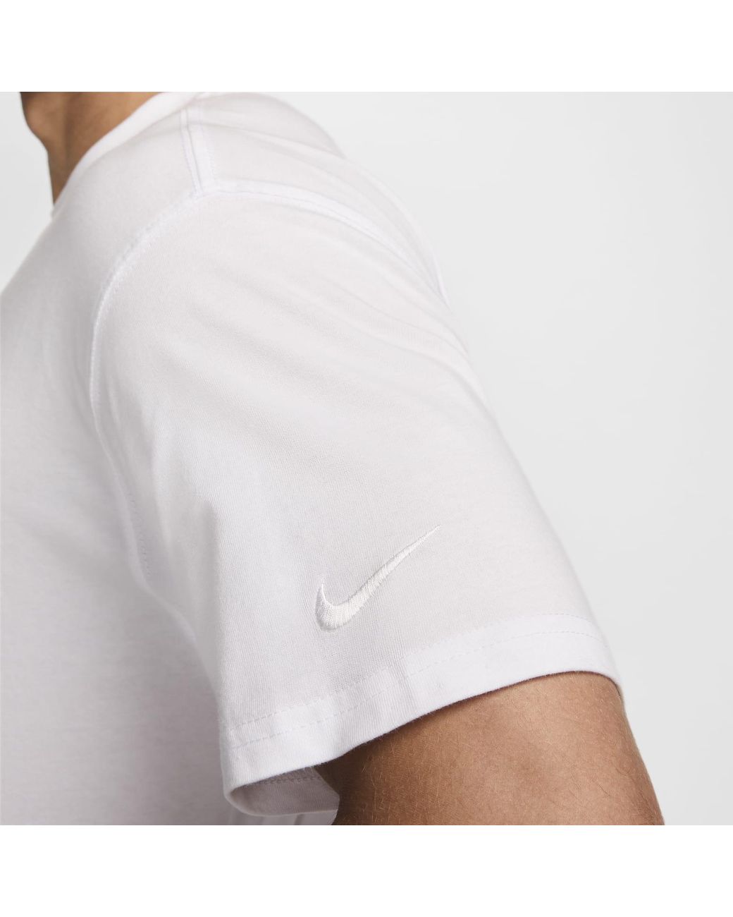 Nike White Max90 Basketball T-Shirt 'Kobe Halo' for men