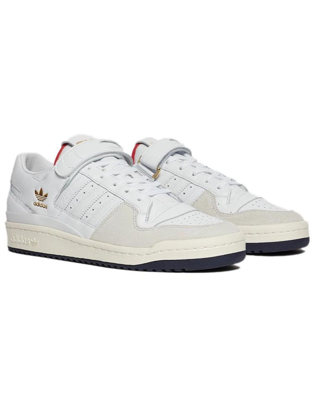 Adidas White Sneakersnstuff X Forum 84 Low 'Core' for men