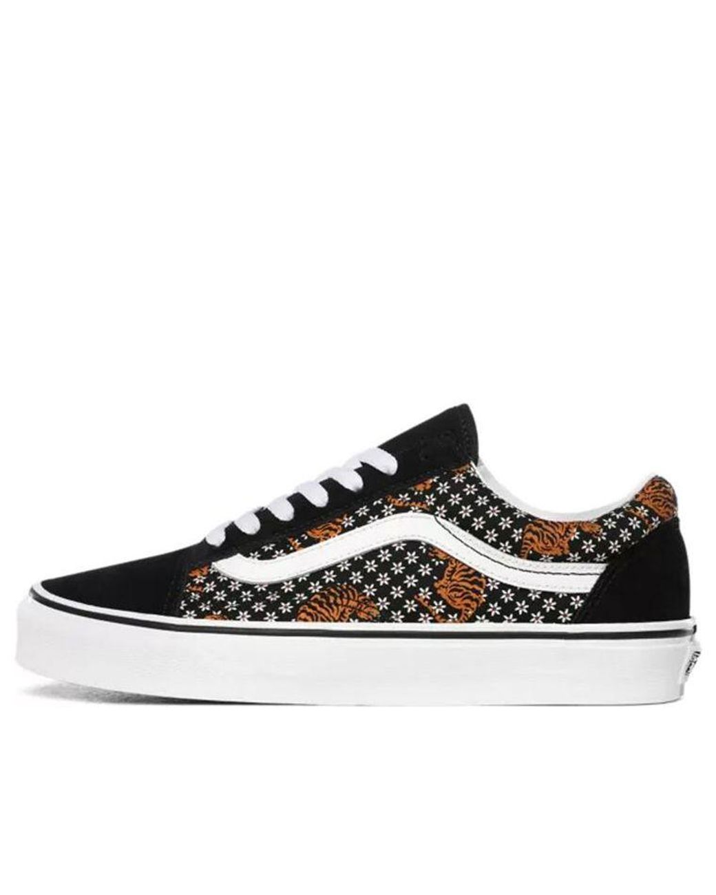Vans Black Old Skool 'Tiger Floral' for men