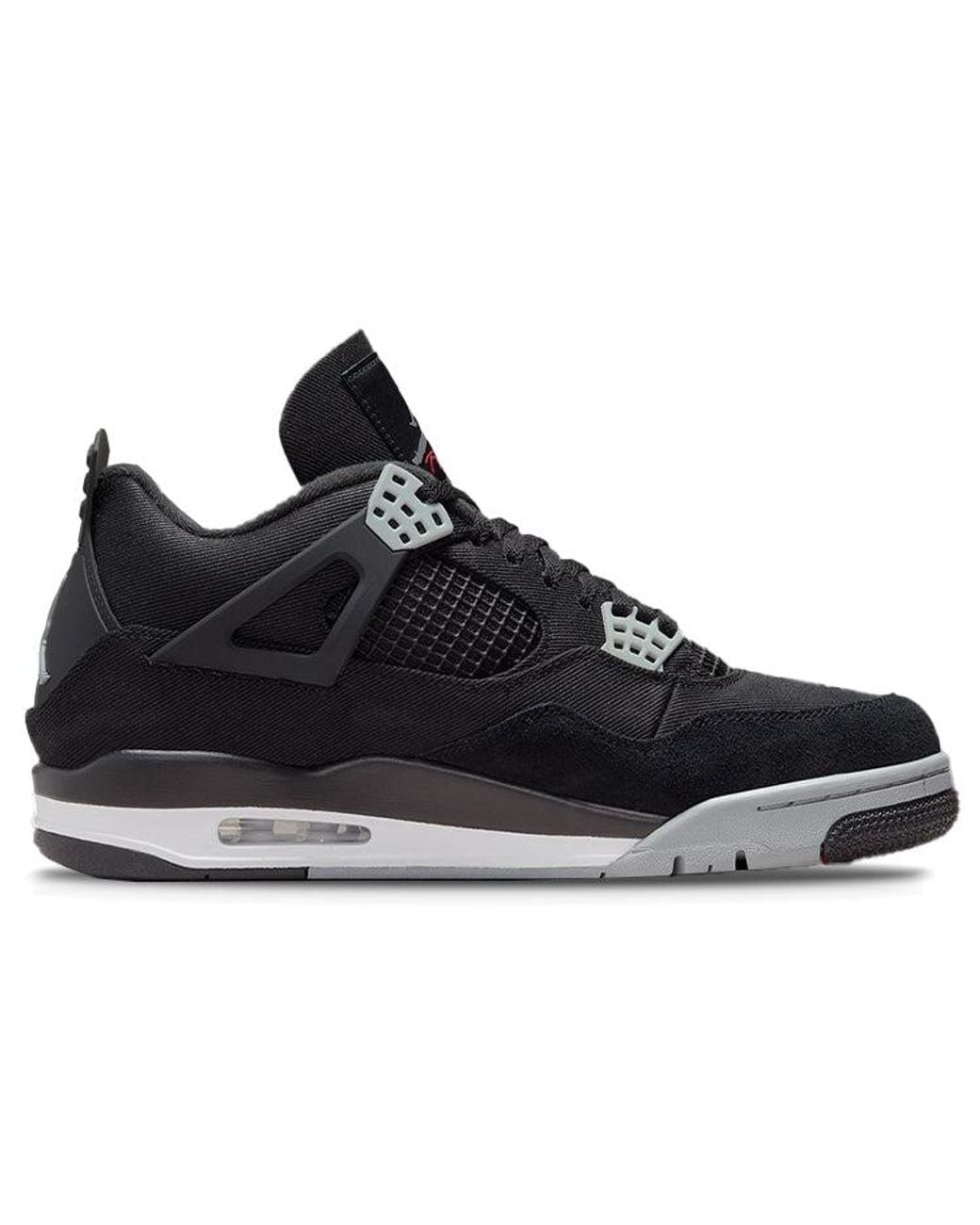 Nike Black 4 Retro Se Canvas' for men