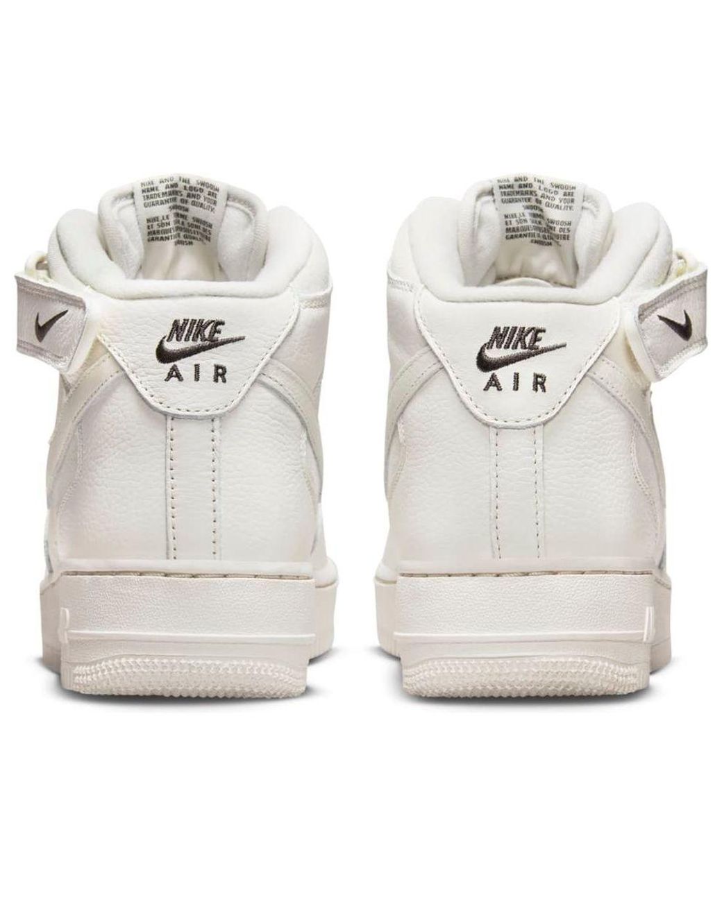 Nike White Air Force 1 Mid 'Light Bone' for men