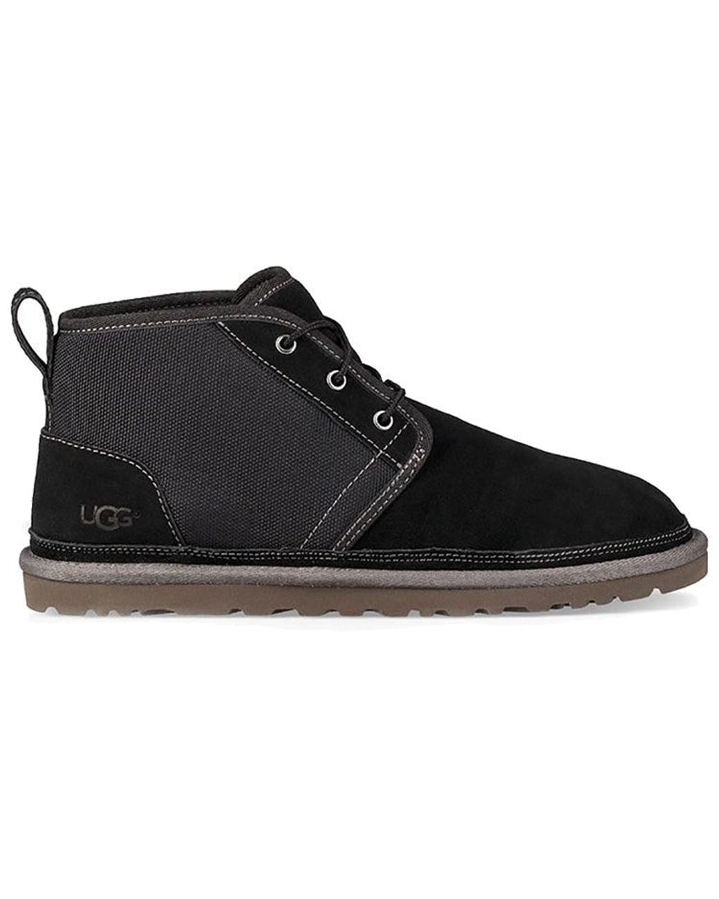 Ugg Black Neumel Uniined Ankle Boots for men
