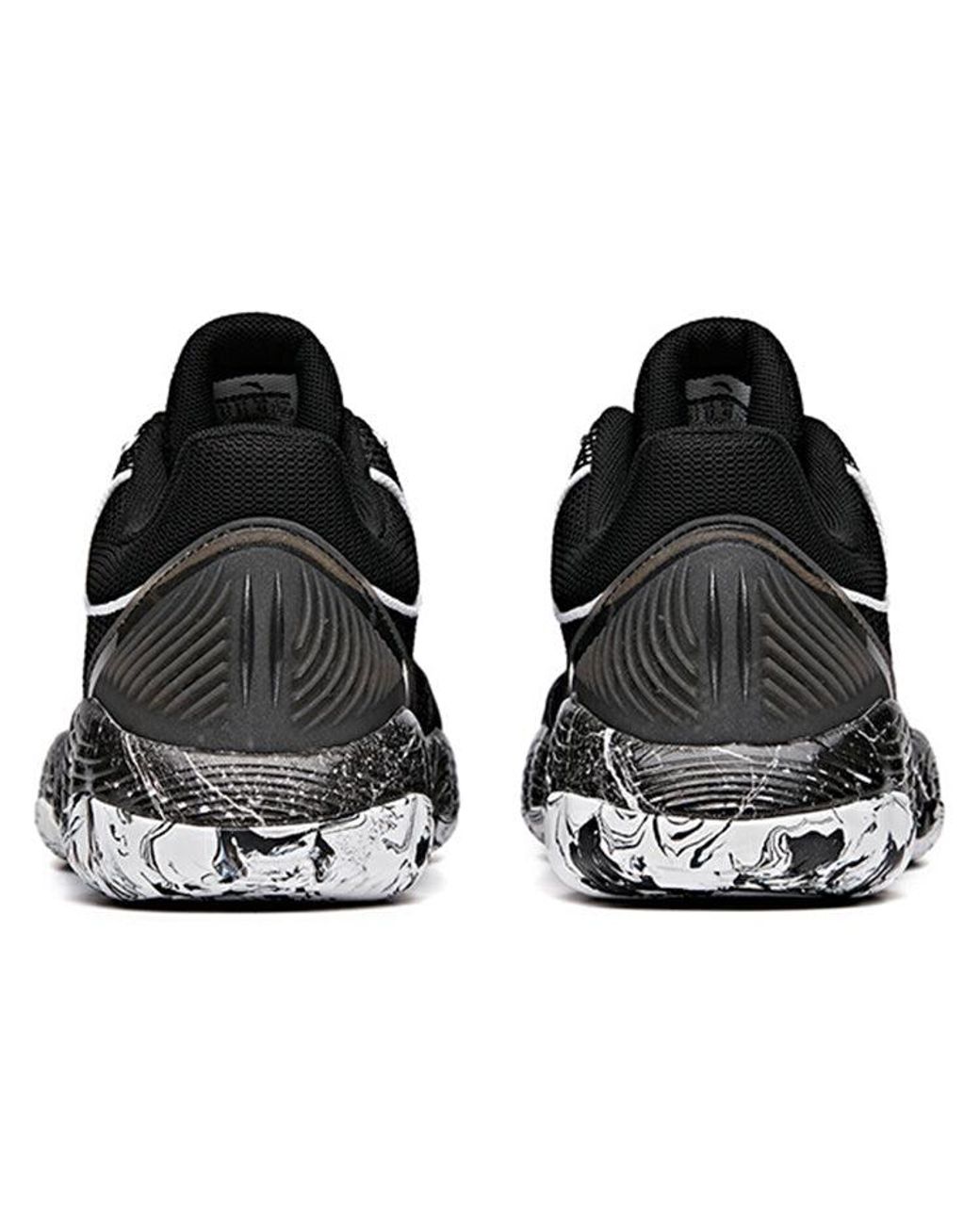 Anta Black Basketball Series Sneakers 'Graffiti' for men