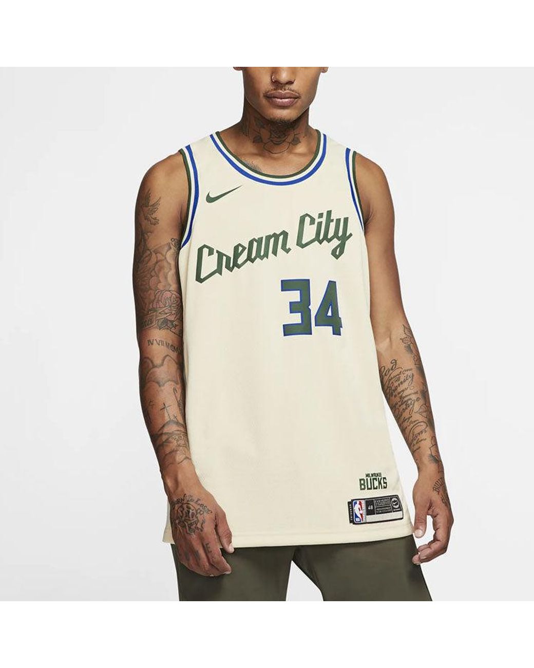 Nike Giannis Antetokounmpo Milwaukee Bucks City Edition Nba