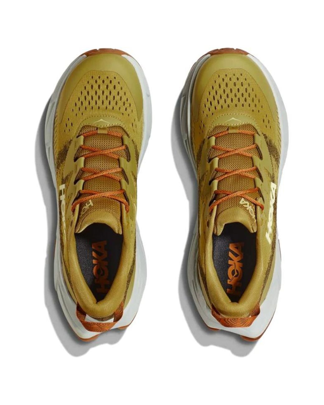 Hoka One One Brown Skyline 'Golden Lichen' for men