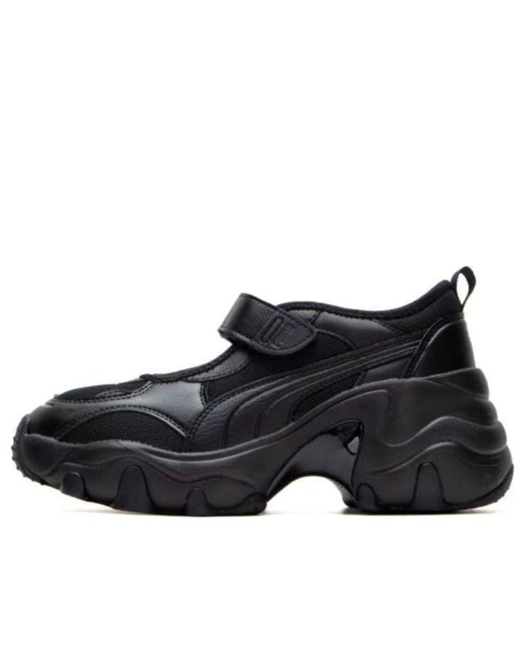 PUMA Black (Wmns) Pulsar Wedge Sandals