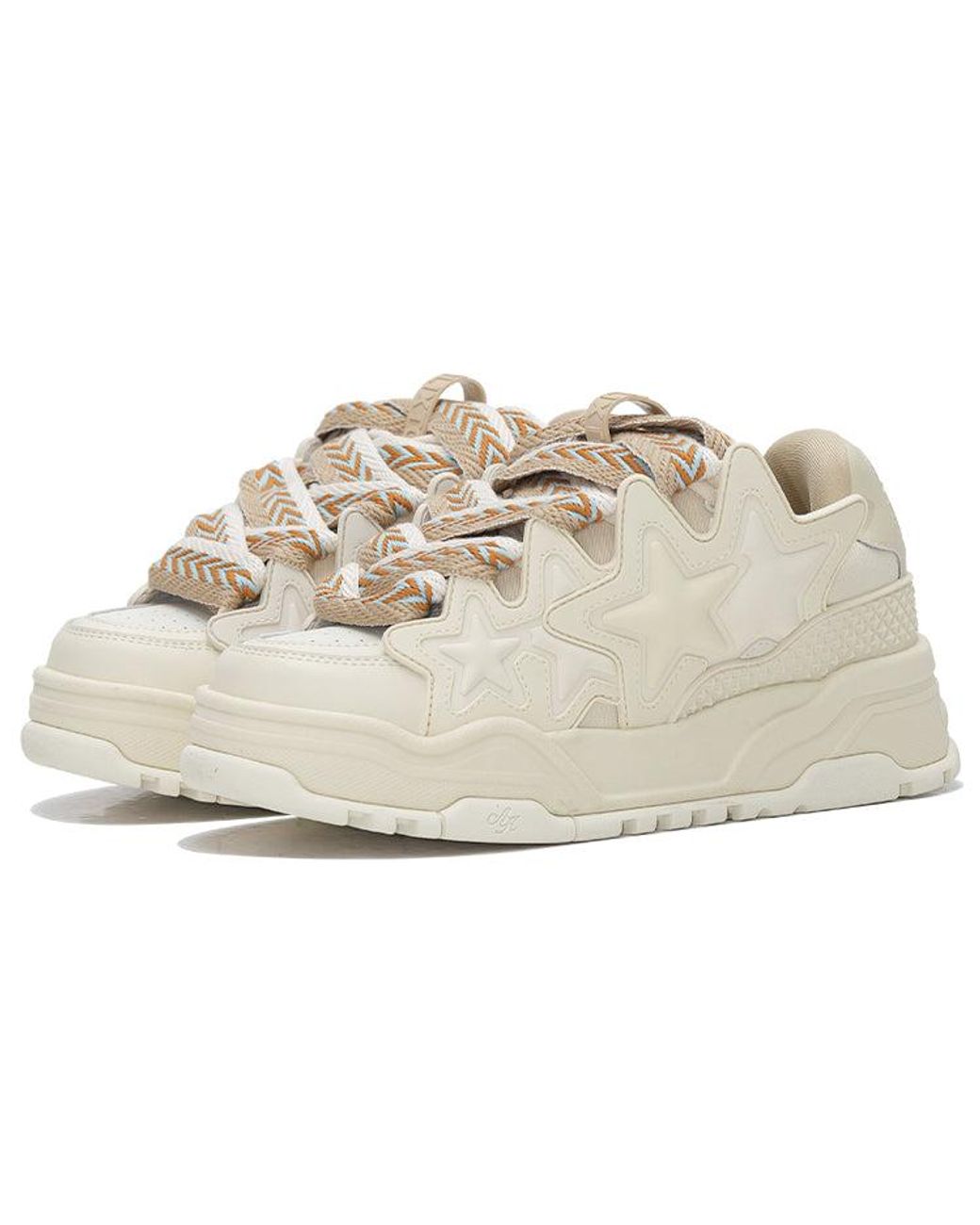 KAALIXTO White Skateboarding Low 'La Brioche' for men