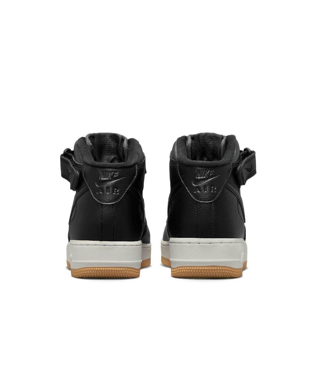 Nike Black Air Force 1 Mid '07 Lx 'Anthracite Gum' for men