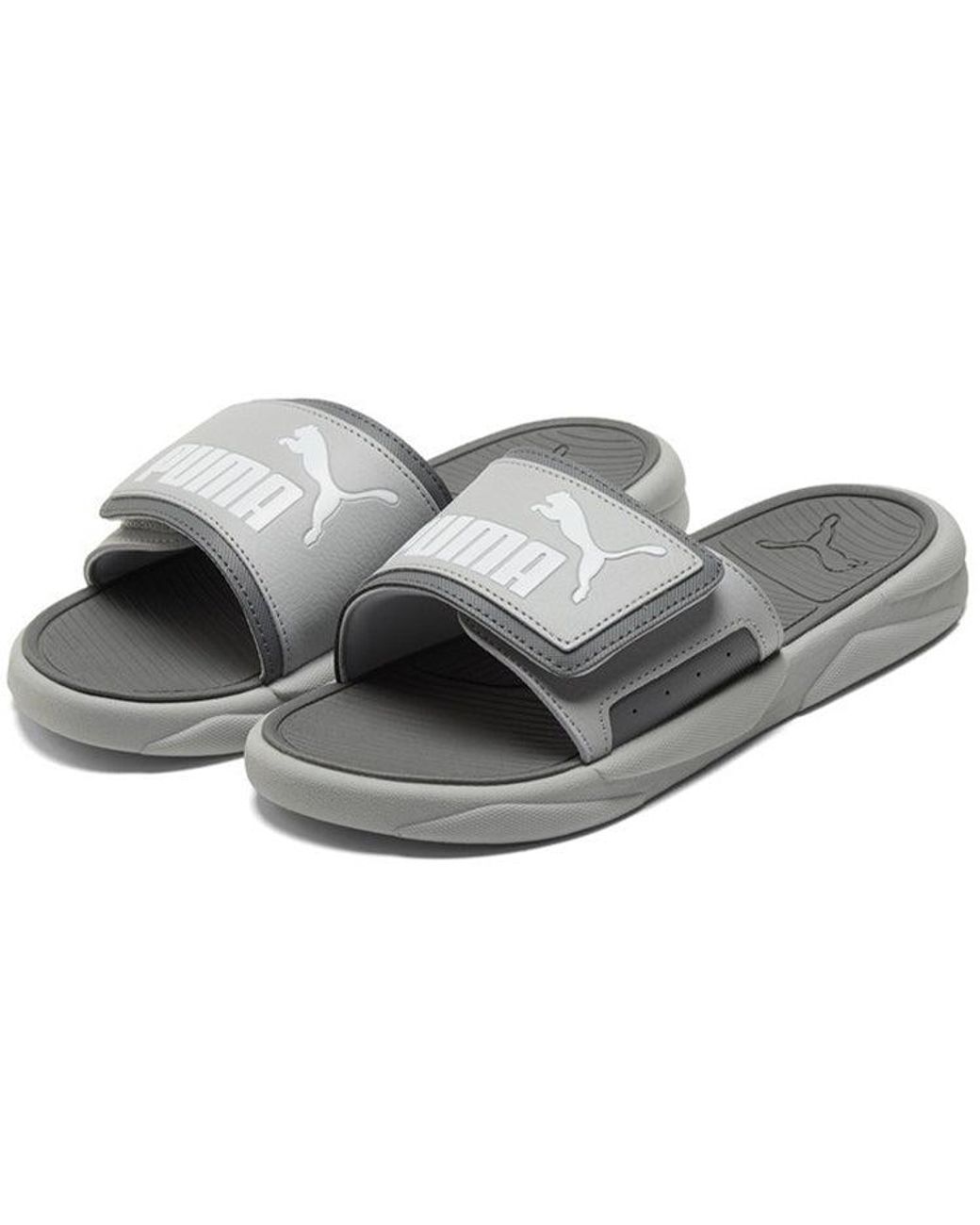 PUMA Gray Royalcat Comfort Sandal for men