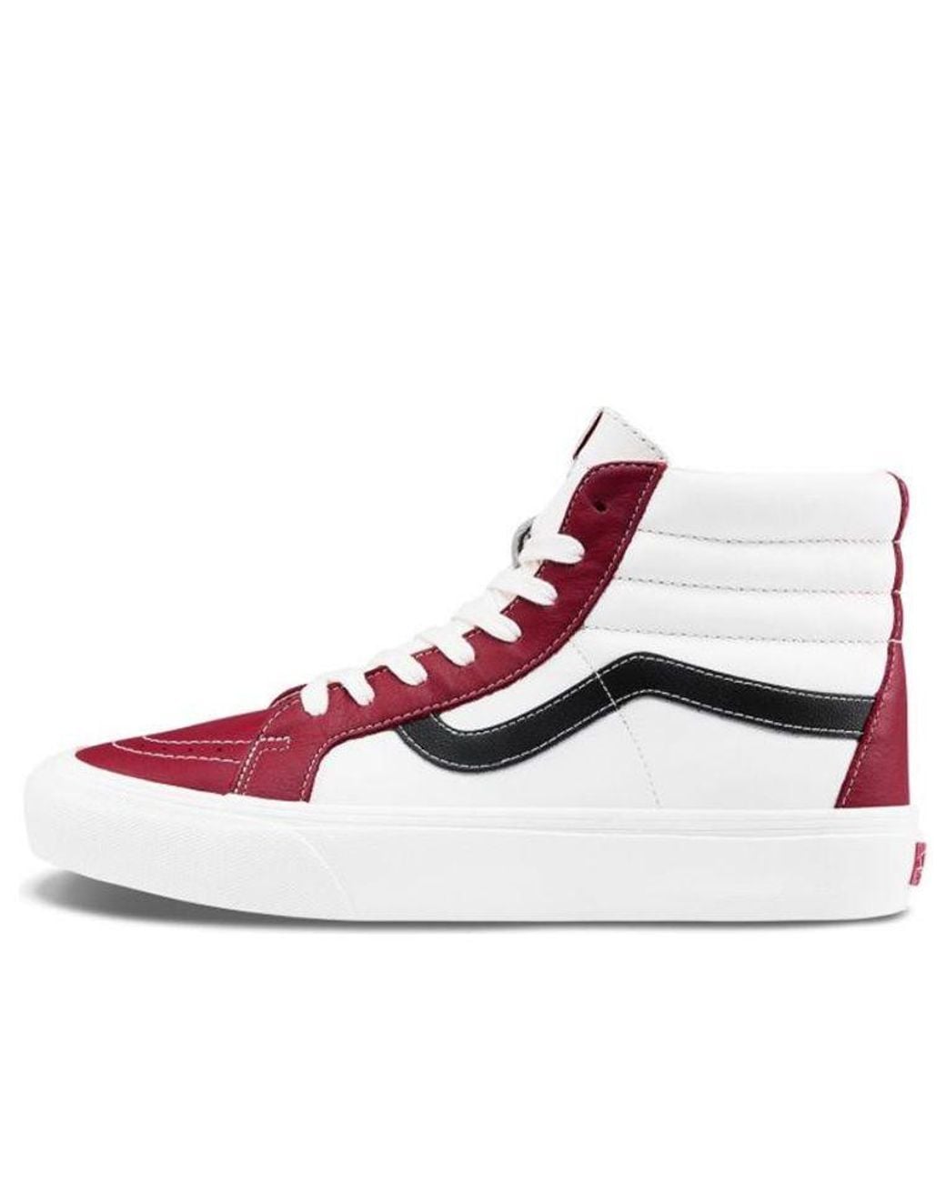 Vans White Sk8-Hi Reissue Vlt Lx 'Chili Pepper Marshmallow' for men
