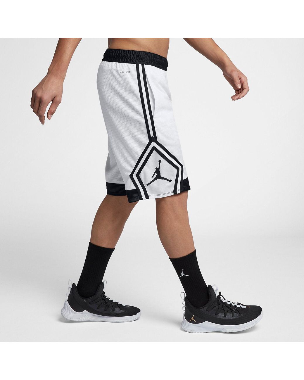 Nike Black Rise Diamond Short for men