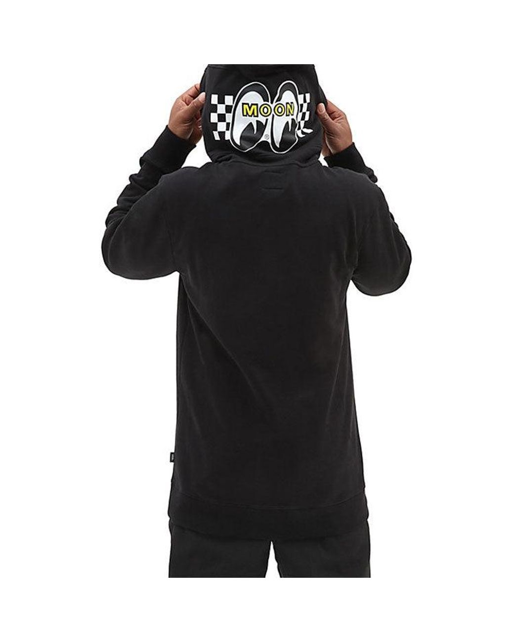 Vans Black X Mooneyes Fleece Pullover Hoodie for men