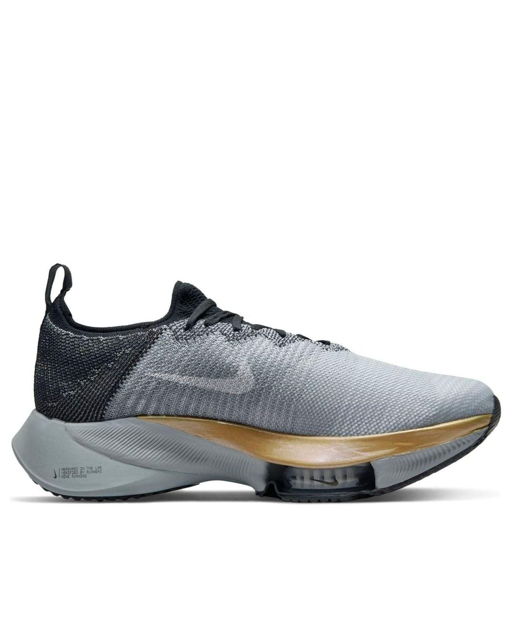 Nike Blue Air Zoom Tempo Next% Flyknit 'Wolf' for men