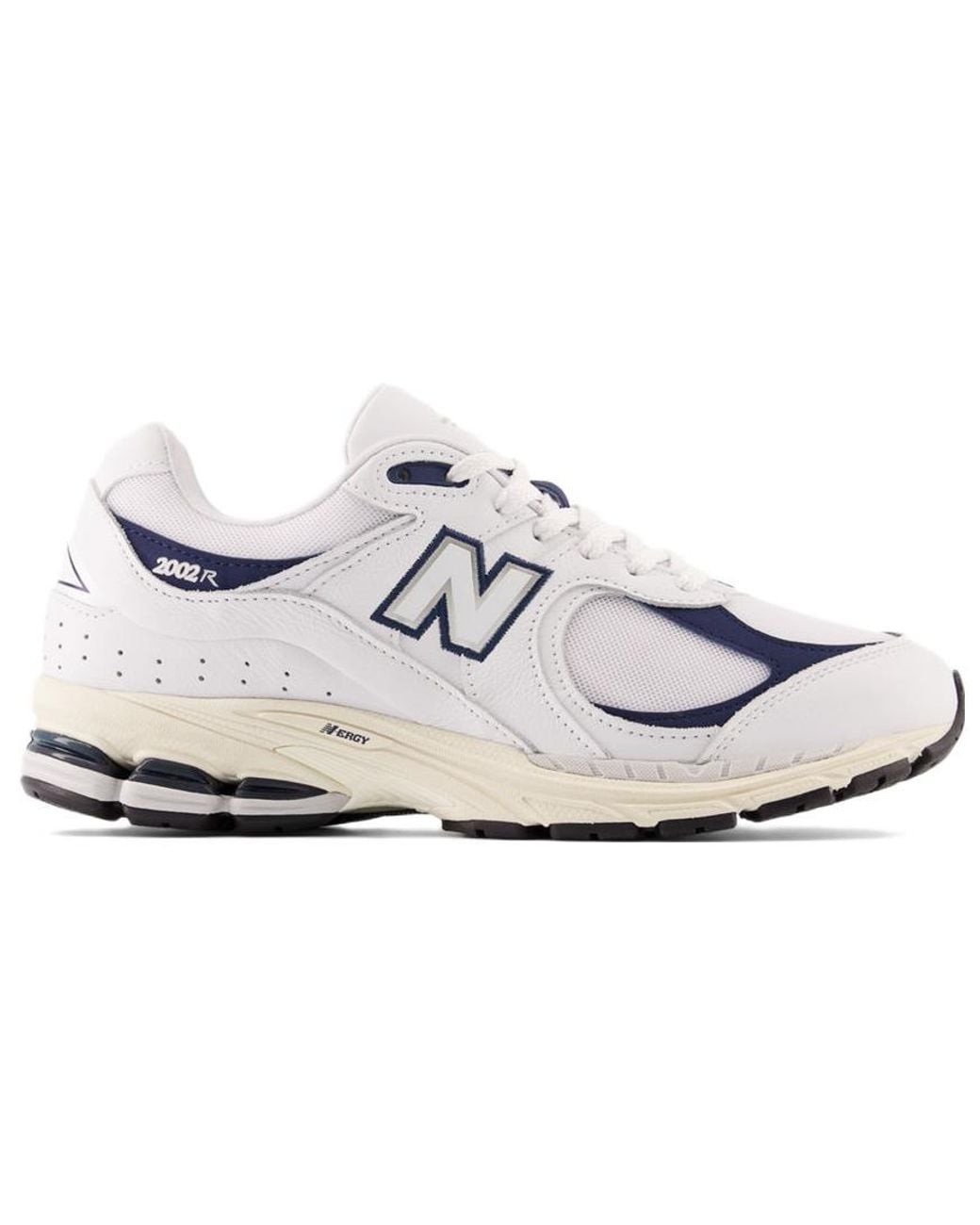 New Balance White 2002r