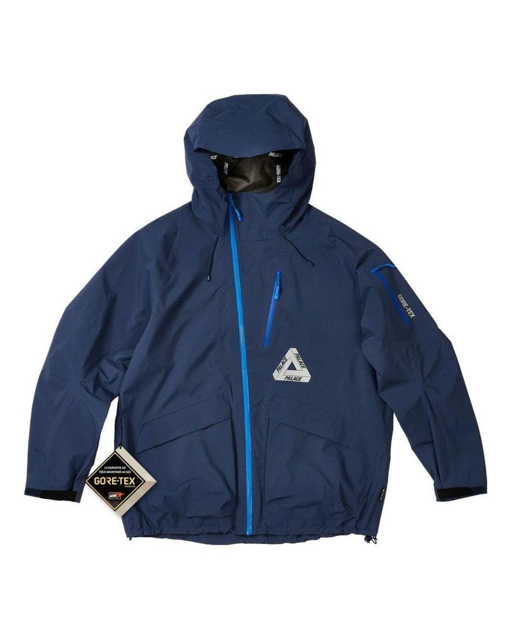 Palace Blue Gore-Tex R-Tek Jacket for men