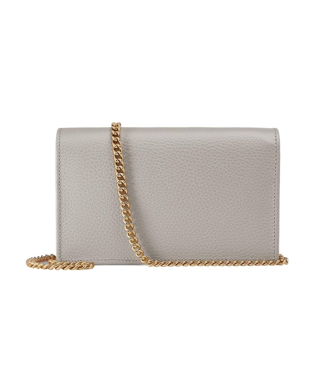 Gucci Gray (Wmns) Gg Marmont Mini Chain Bag 'Light'