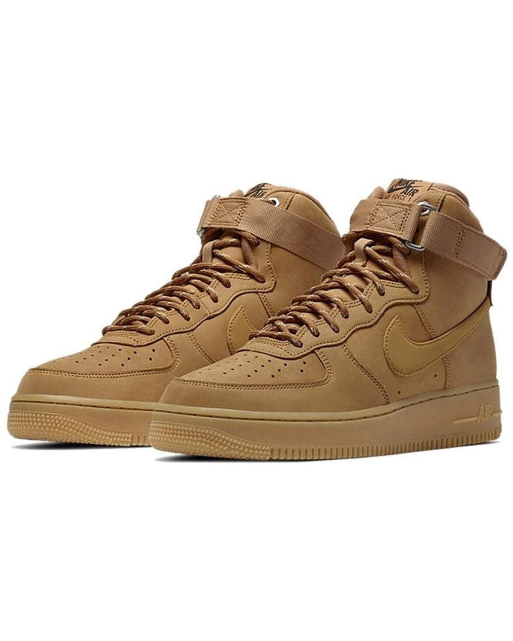 Nike Brown Air Force 1 High 'Flax' 2019 for men