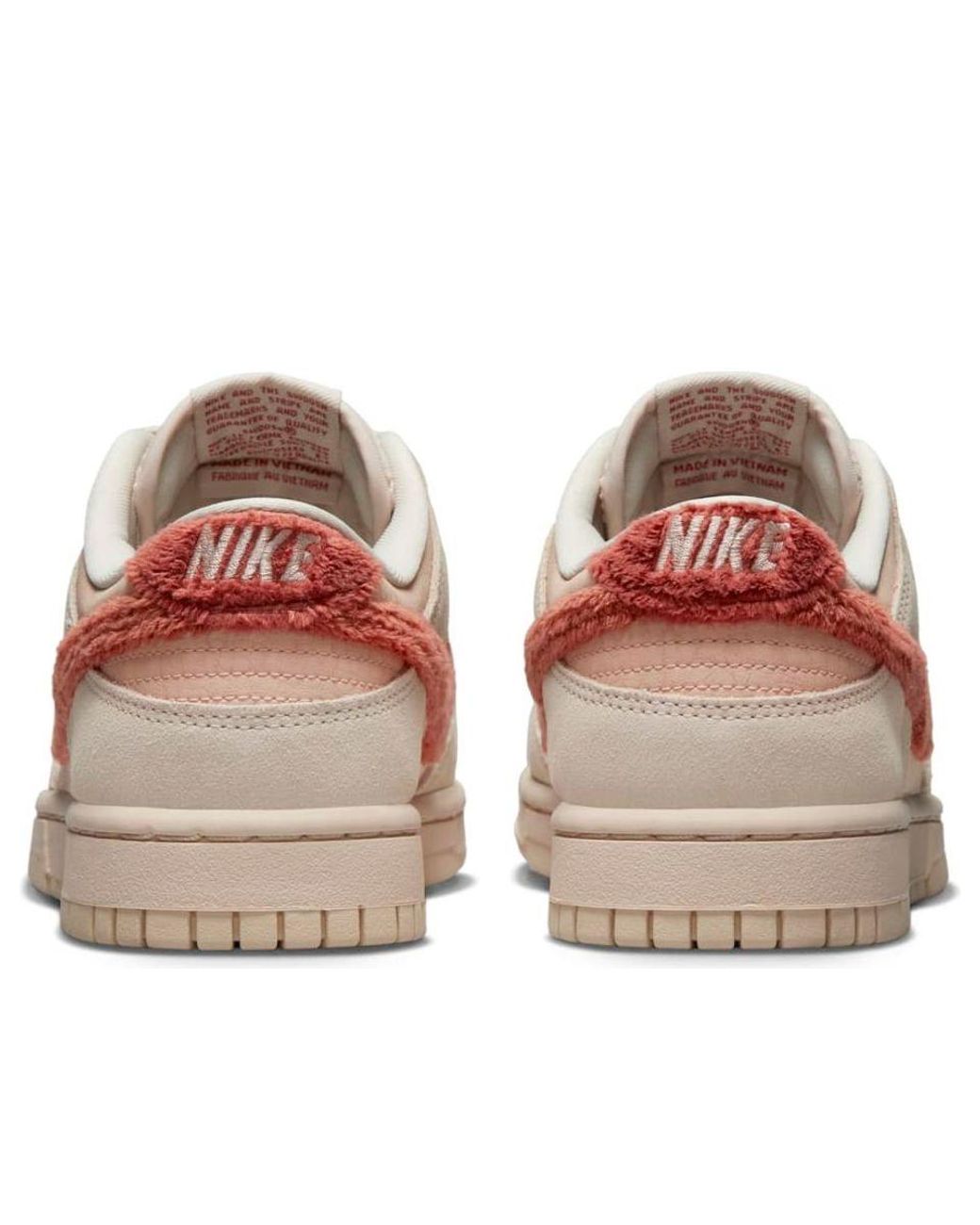 Nike Pink (Wmns) Dunk Low 'Terry Swoosh'