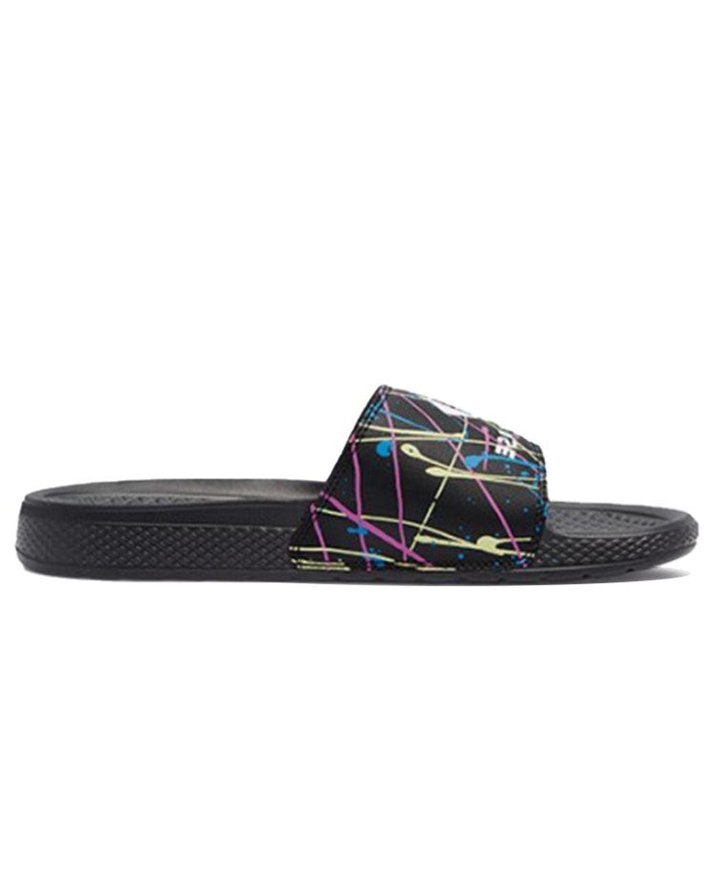 Converse Blue Chuck Taylor All Star Slide Paint Splatter for men
