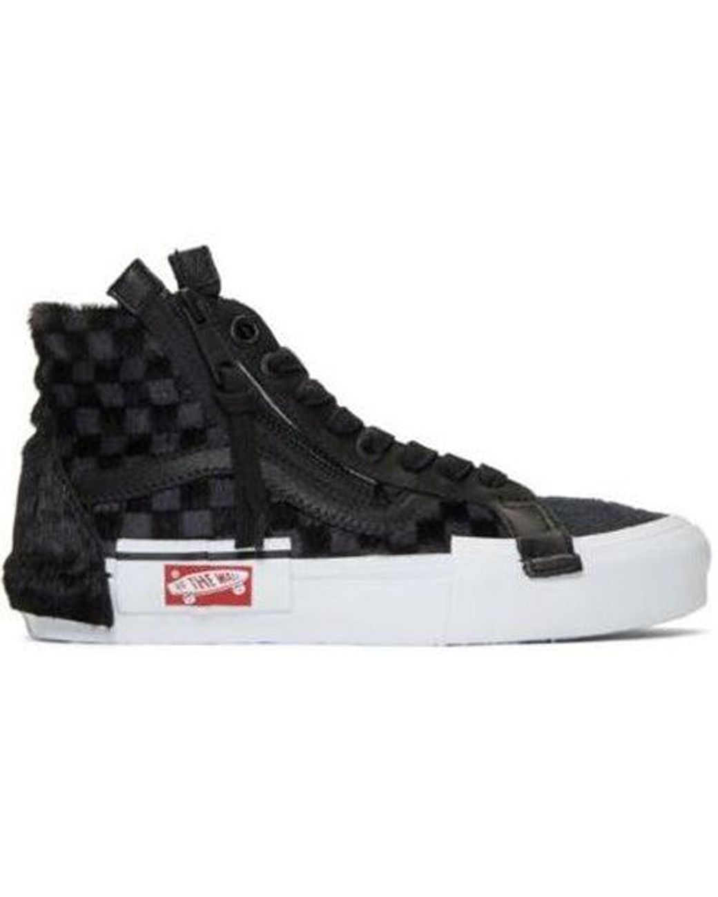Vans Black Sk8-Hi Cap Lx Pony' for men