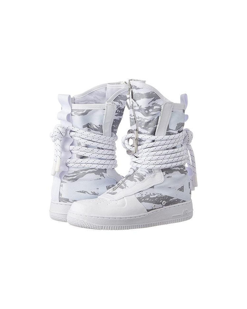Nike Gray Sf Air Force 1 High 'Winter Camo' for men