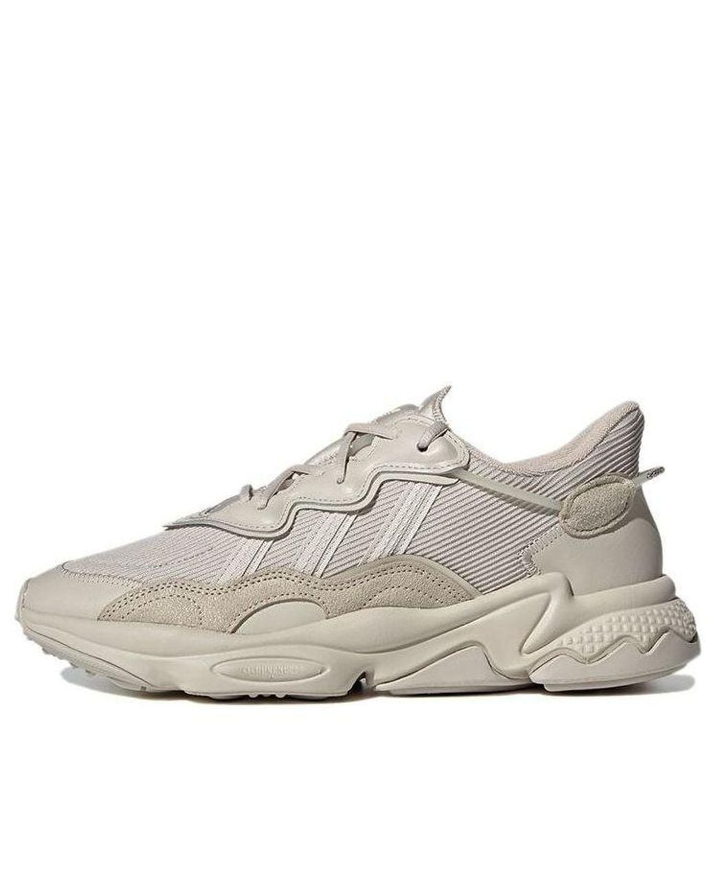 Adidas White Ozweego Shoes for men