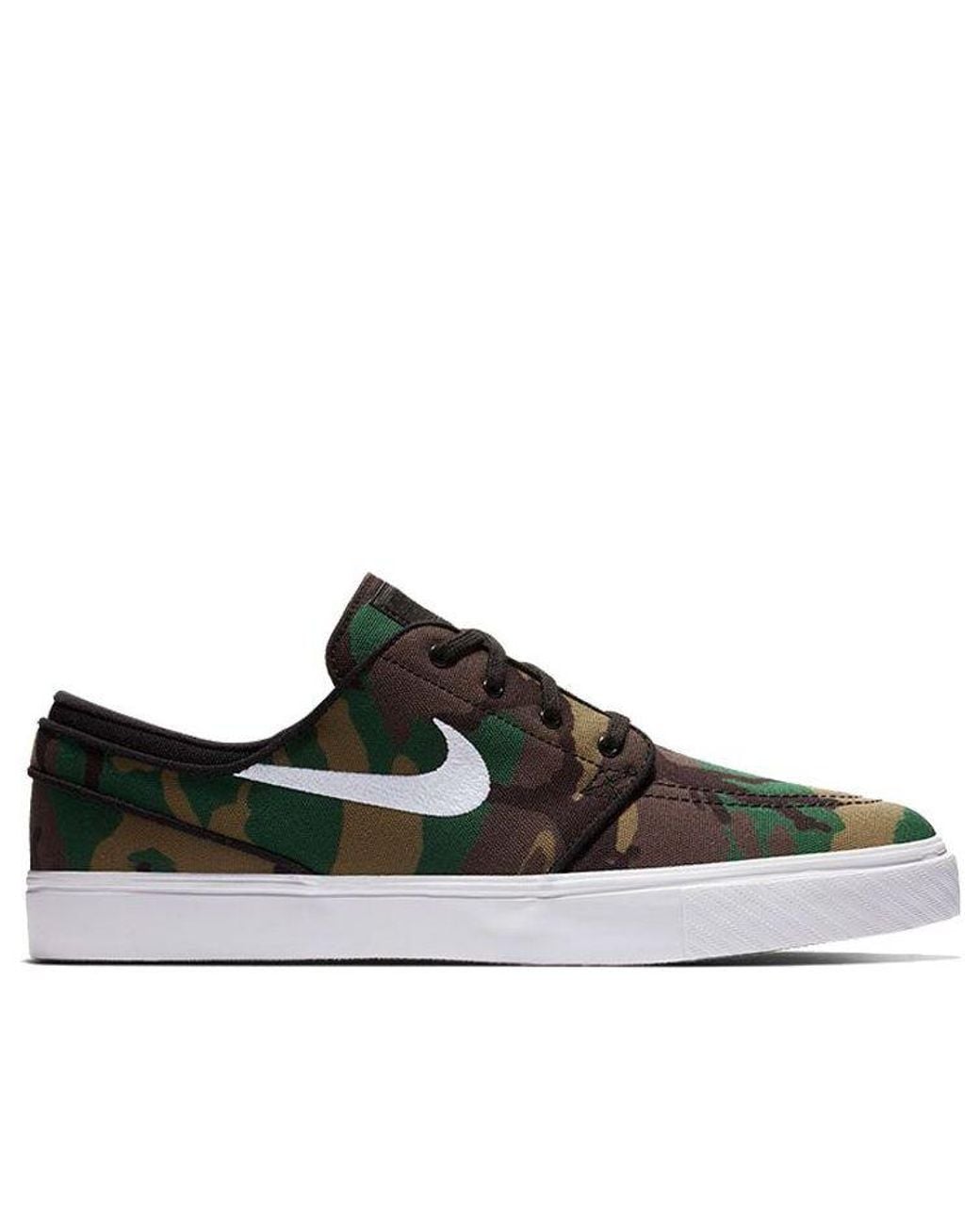 Nike Brown Zoom Stefan Janoski Cnvs 'Camo' for men