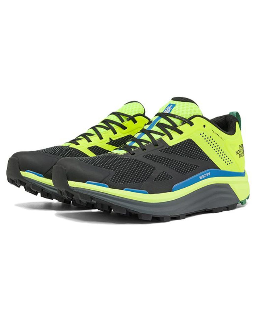 The North Face Green Vectiv Enduris Futurelight Shoes 'Neon' for men