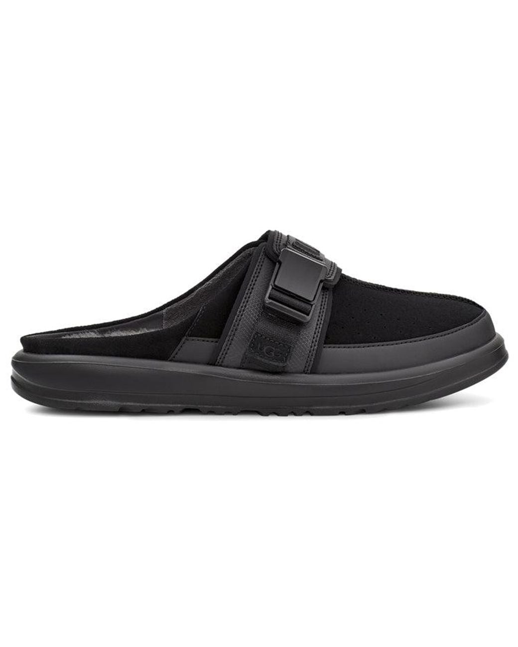 Ugg Black Kick It Slide Cozy Lightweight Fashion Slippers for men