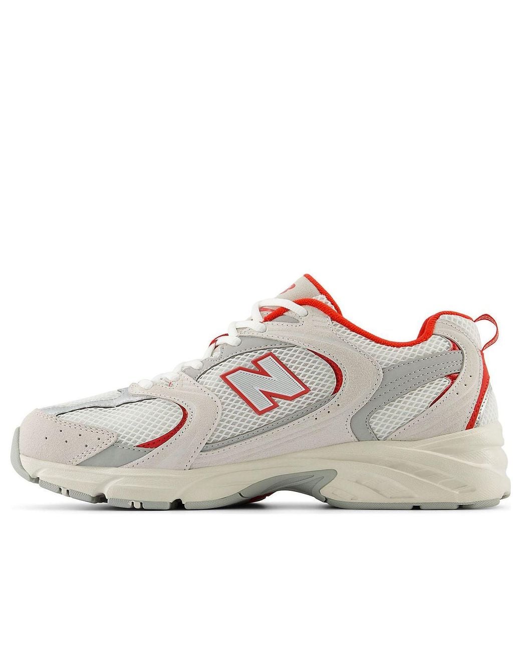 New Balance White 530 Sneakers for men