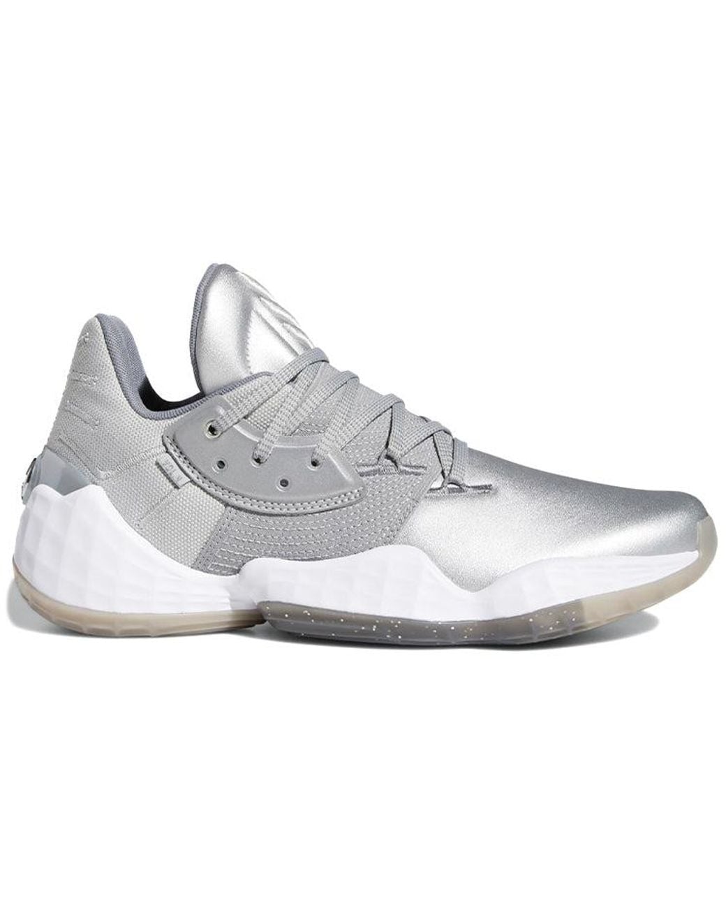 Adidas White Harden Volume 4 Metallic' for men