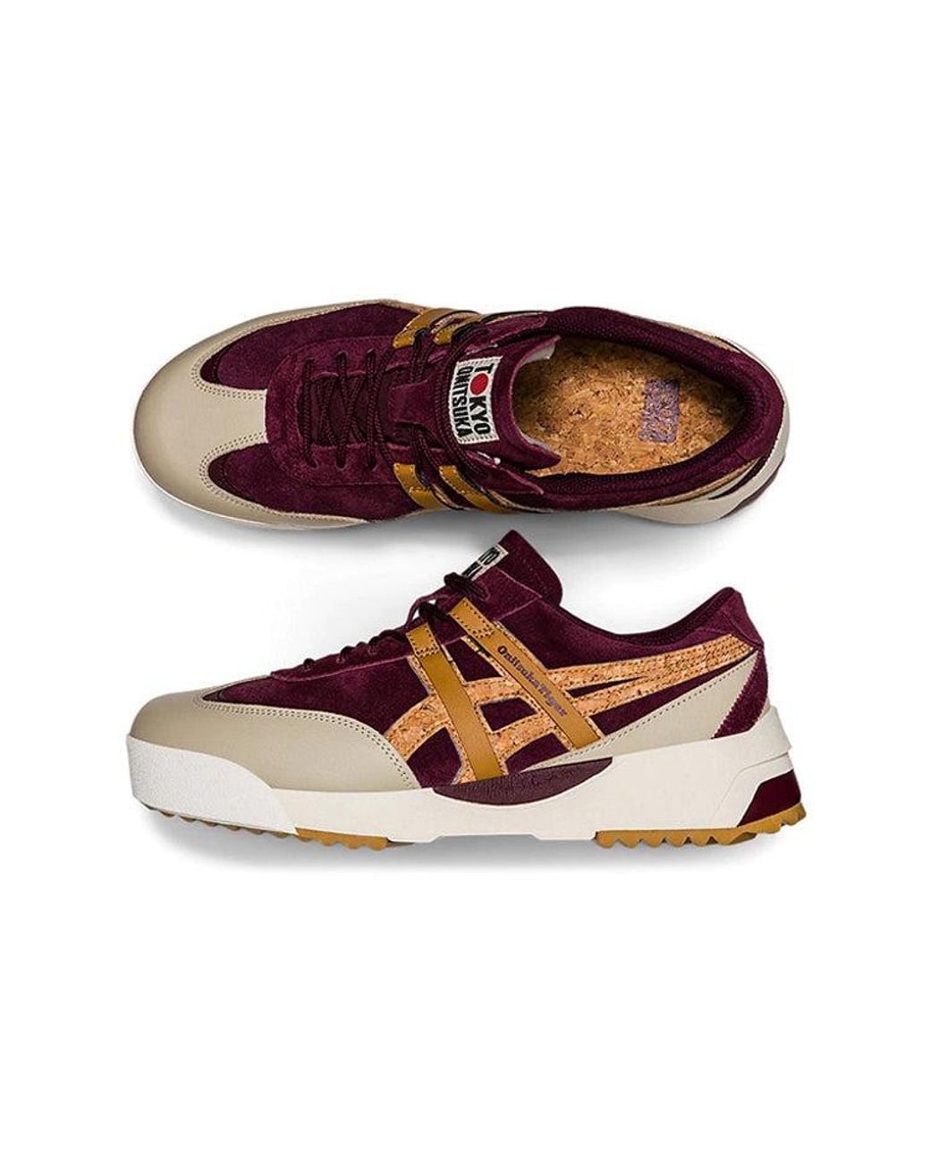 Onitsuka Tiger Red Delegation Ex Brownbrown' for men
