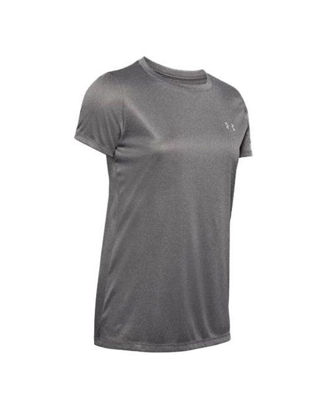 Under Armour Gray (Wmns) Ua Velocity Solid Crew Short Sleeve