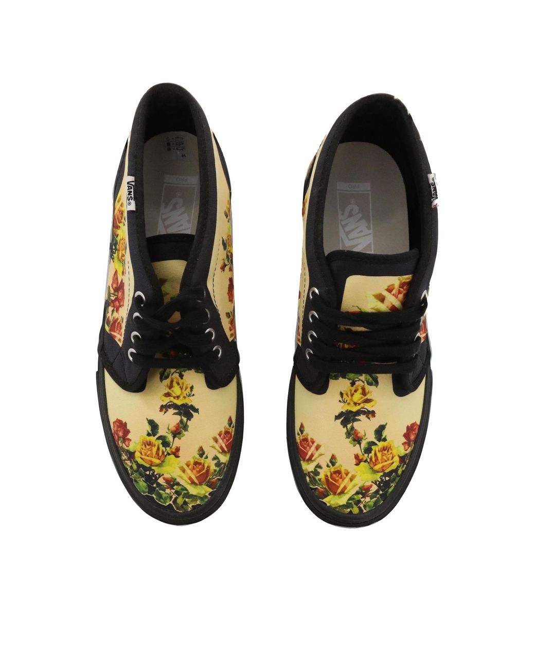 Supreme/ゴルチエ Floral Print Chukka Pro Vans X Supreme X Jean Paul Gaultier Chukka 'Peach' in Blue for Men