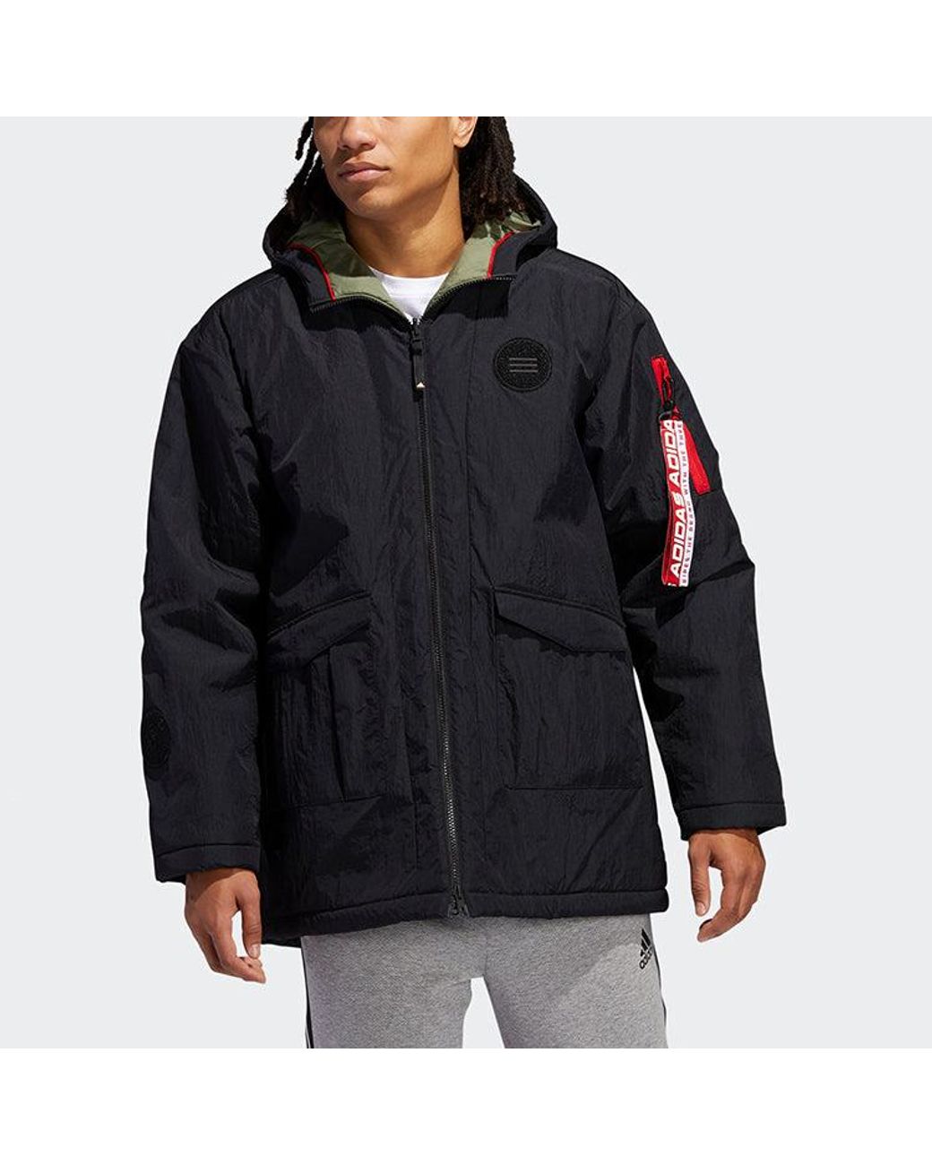 Adidas Blue Cny Jkt Jc Hoodie Jacket For for men