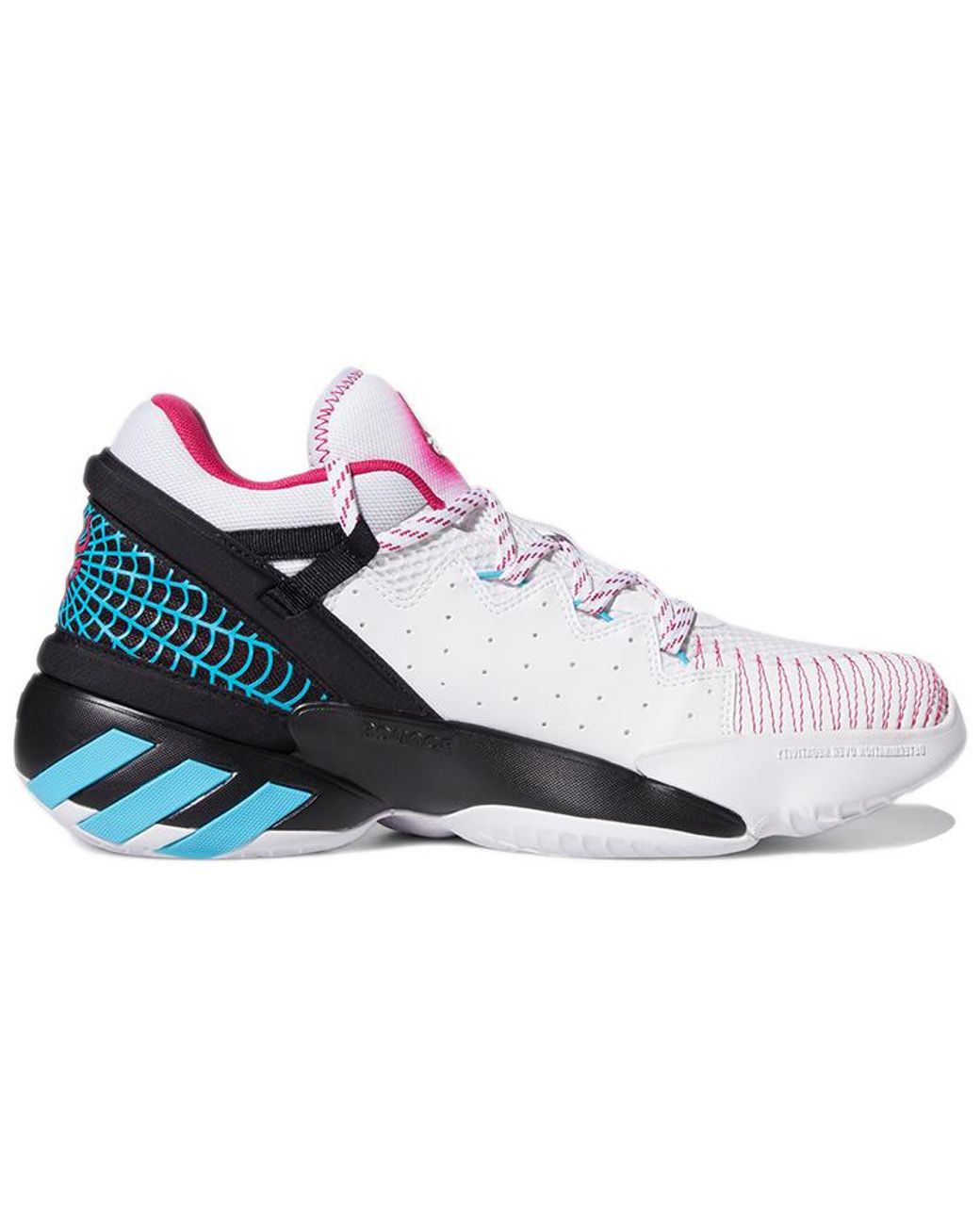 Adidas Blue D.o.n. Issue 2 Gca White/black/red for men