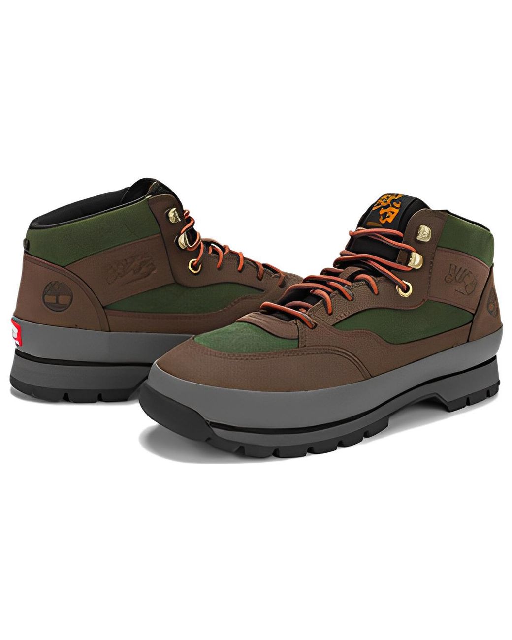 Vans Brown X Timberland Half Cab Hiker for men