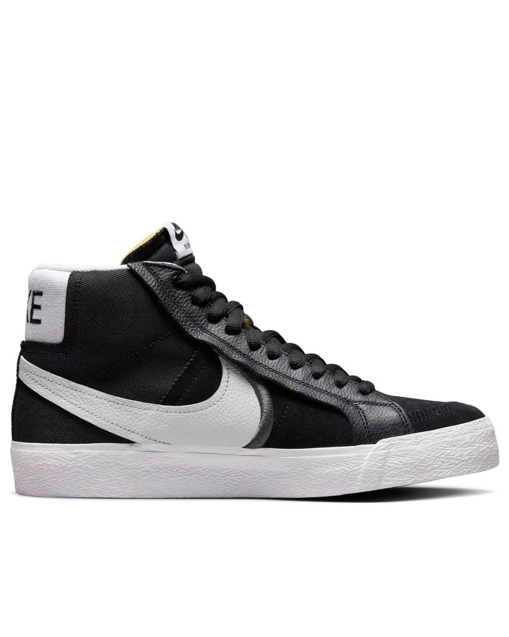 Nike Black Zoom Blazer Mid Premium Sb 'Oversized Swoosh for men